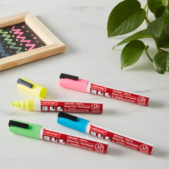 Fluorescent Chalk Marker Set by Craft Smart®